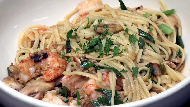 shrimp pasta
